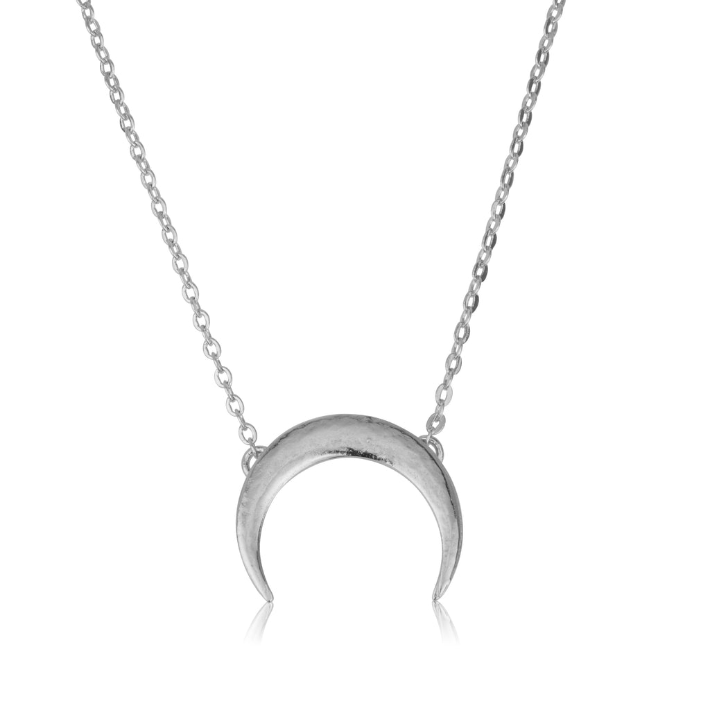 Moon With Romi Chain Necklace