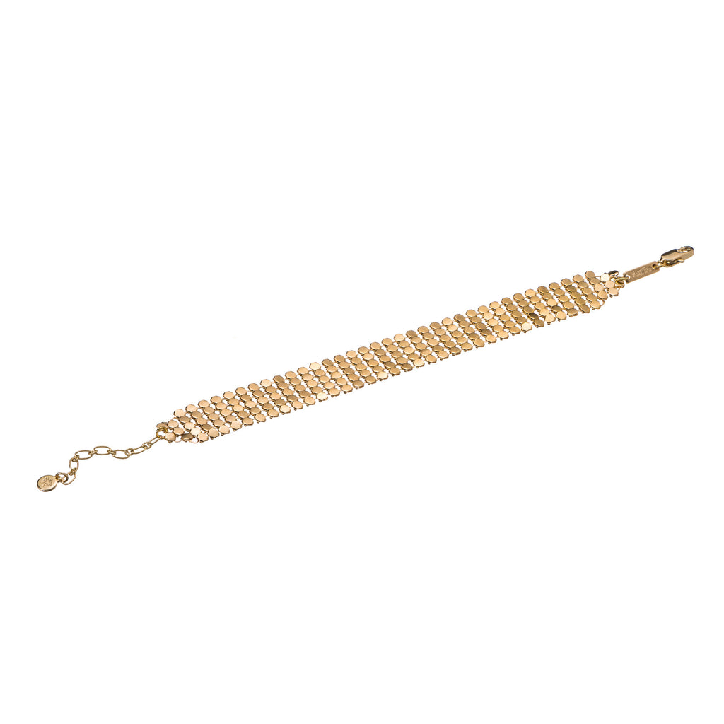 Mash 14K GP Bracelet
