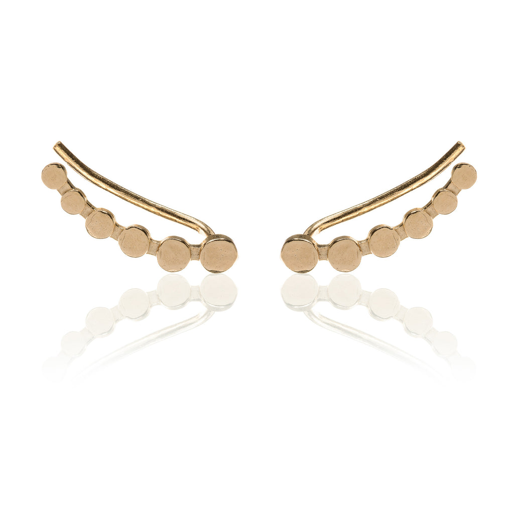 Climbing Points earring