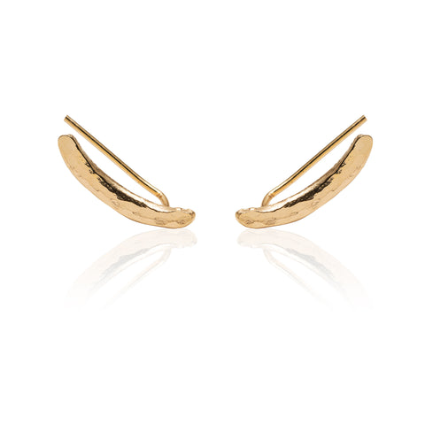 Climbing Banana Earring