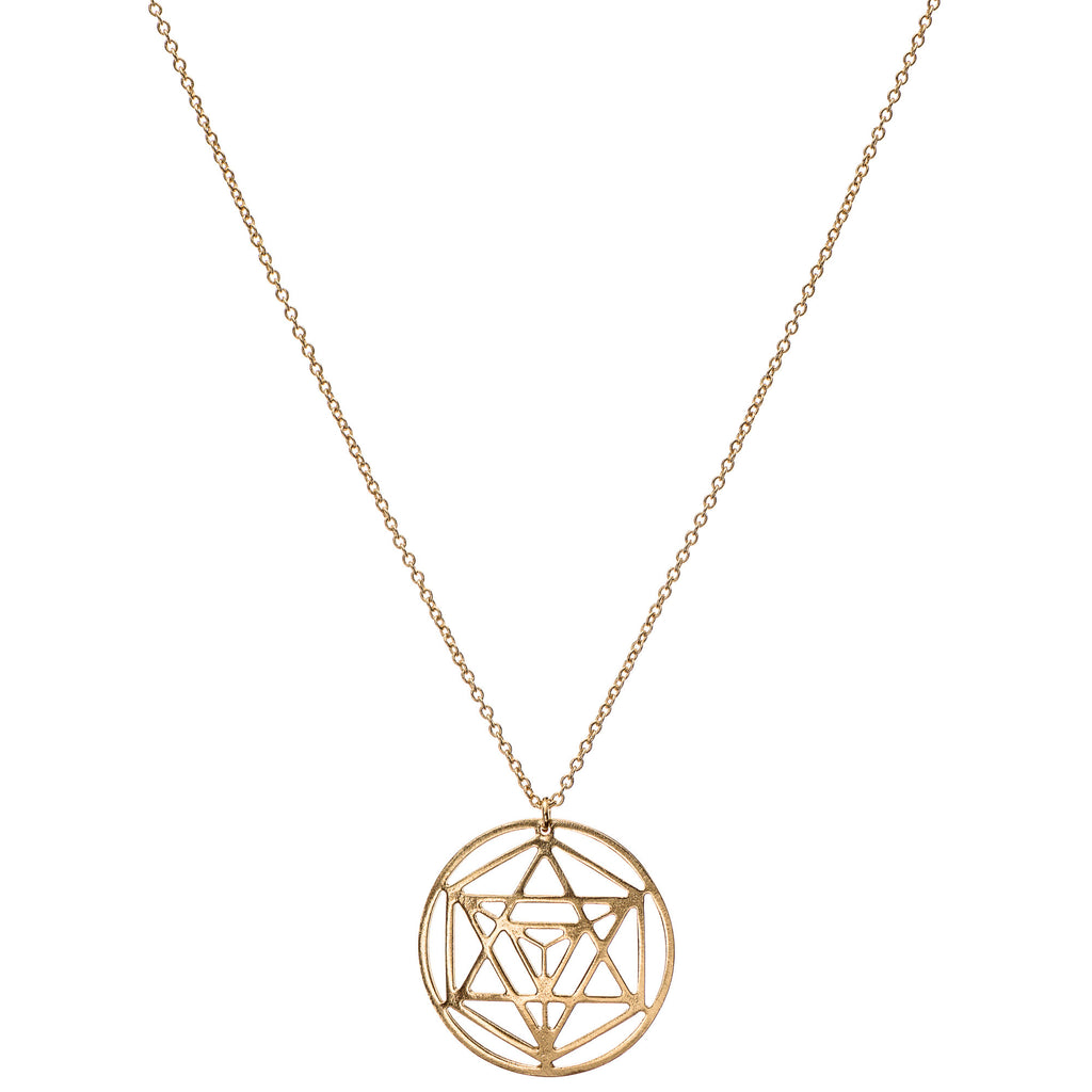 Kabalah pendant & Helen chain