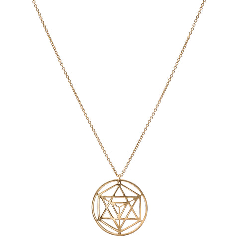 Kabalah pendant & Helen chain