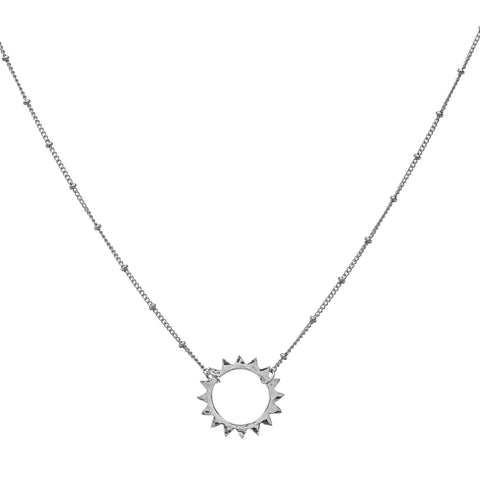 L Sun pendant & Sivan Chain Necklace
