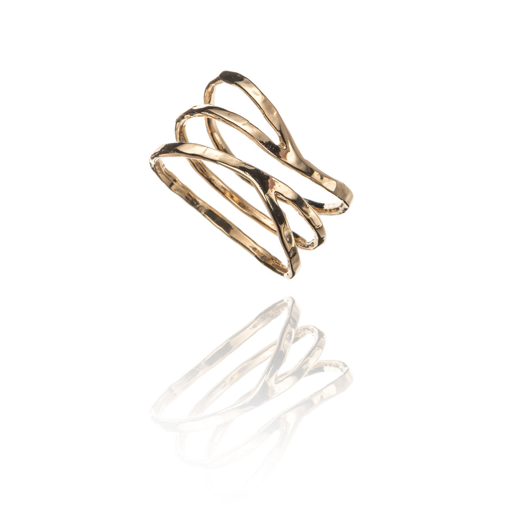 Double infinity Ring