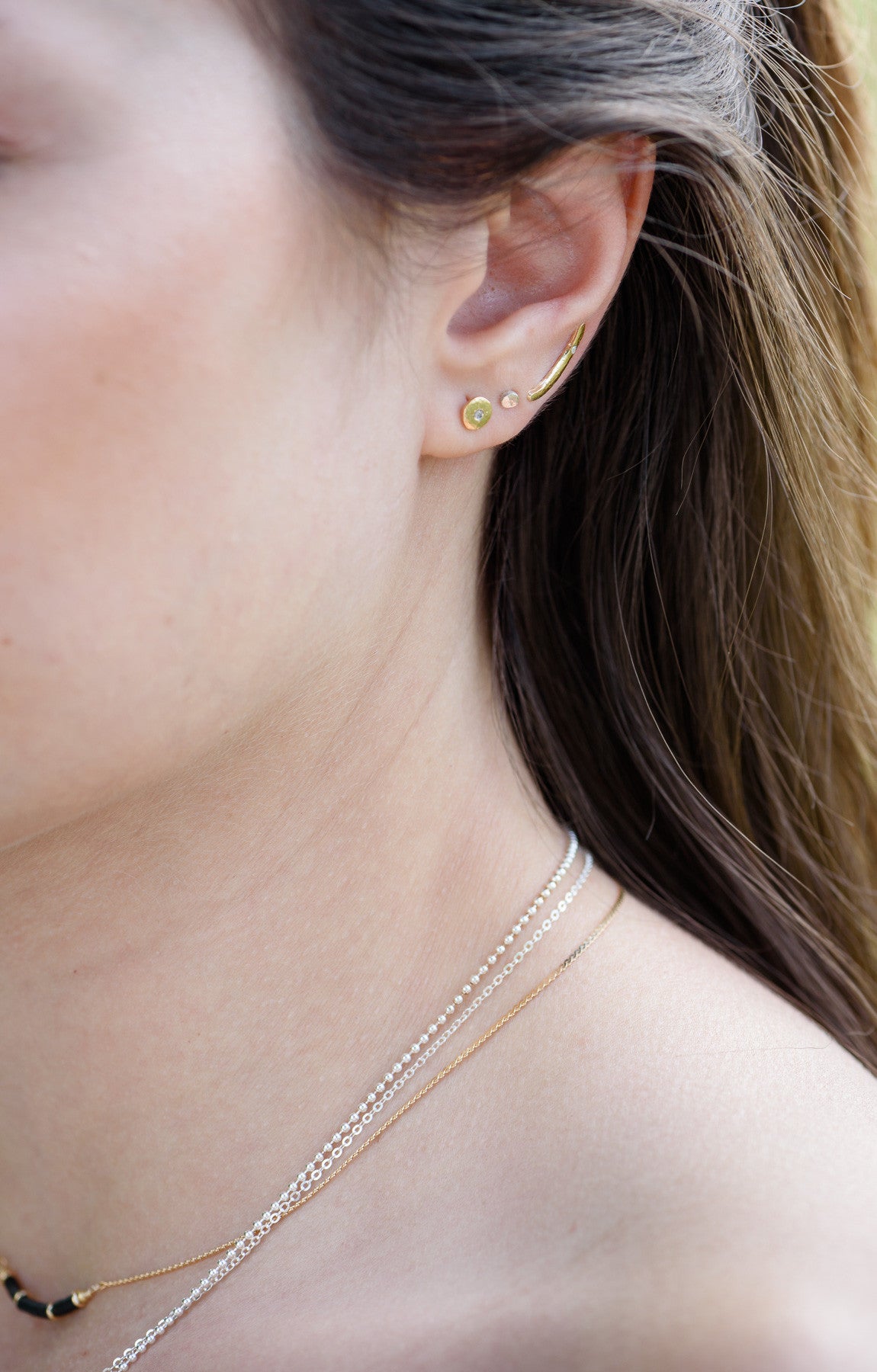 Climbing Banana Earring