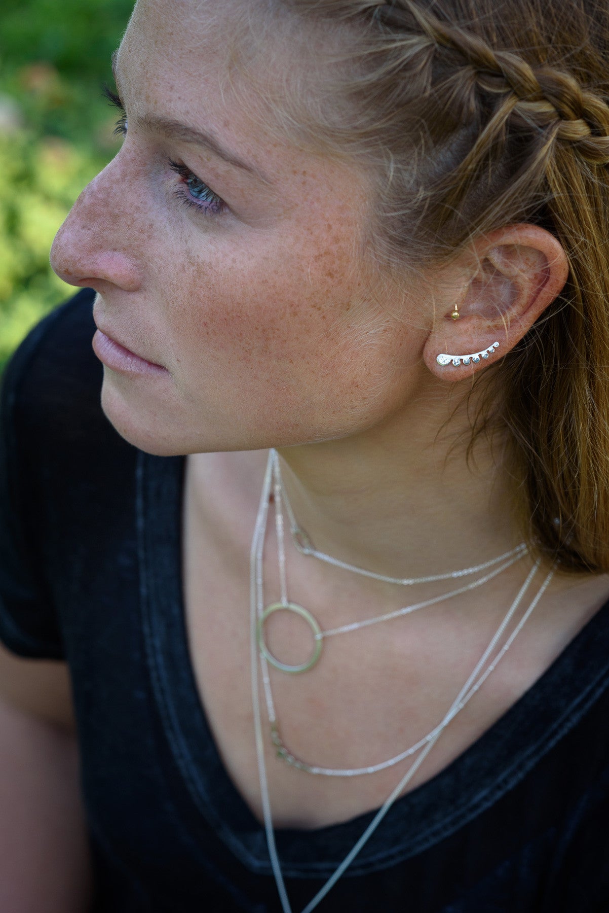 Wings Climbing Earrings