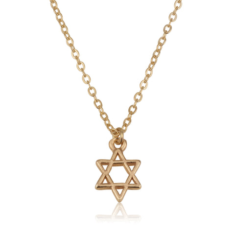 Medium Star Of David Necklace