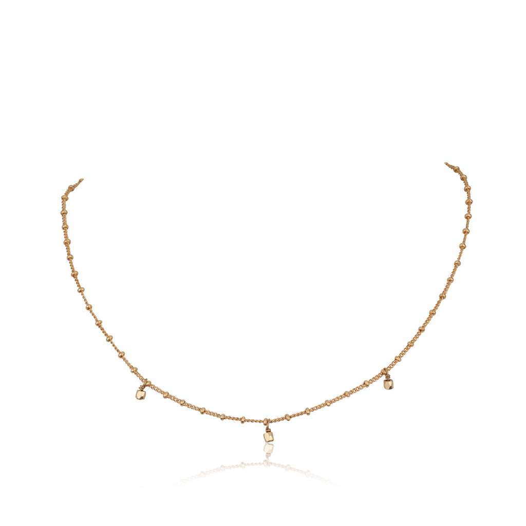 Gold Beads Necklace