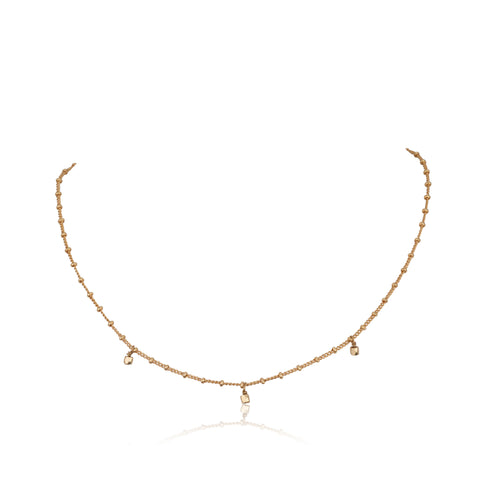 Gold Beads Necklace