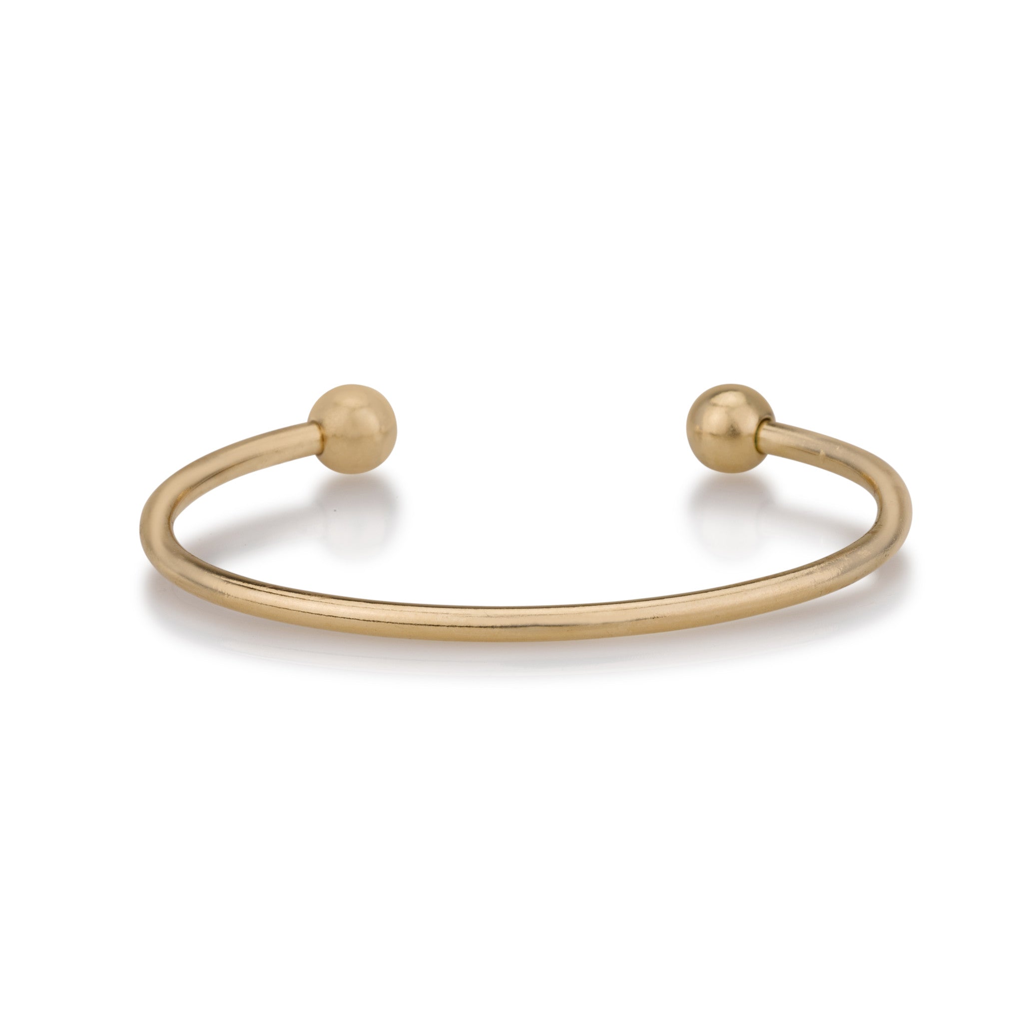 Bracelet - 2 Spheres Open Bracelet