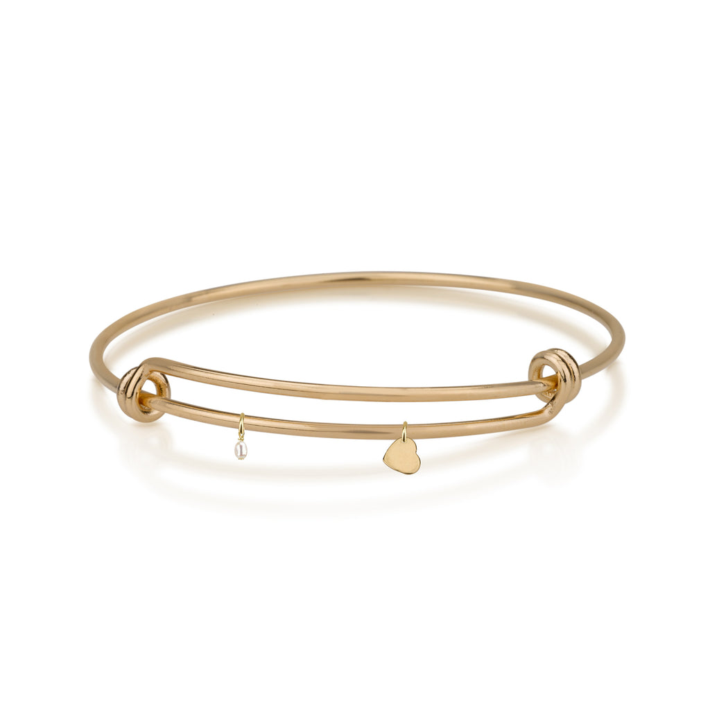 Bracelet - Adjustible Cuff Bracelet With/without Charms