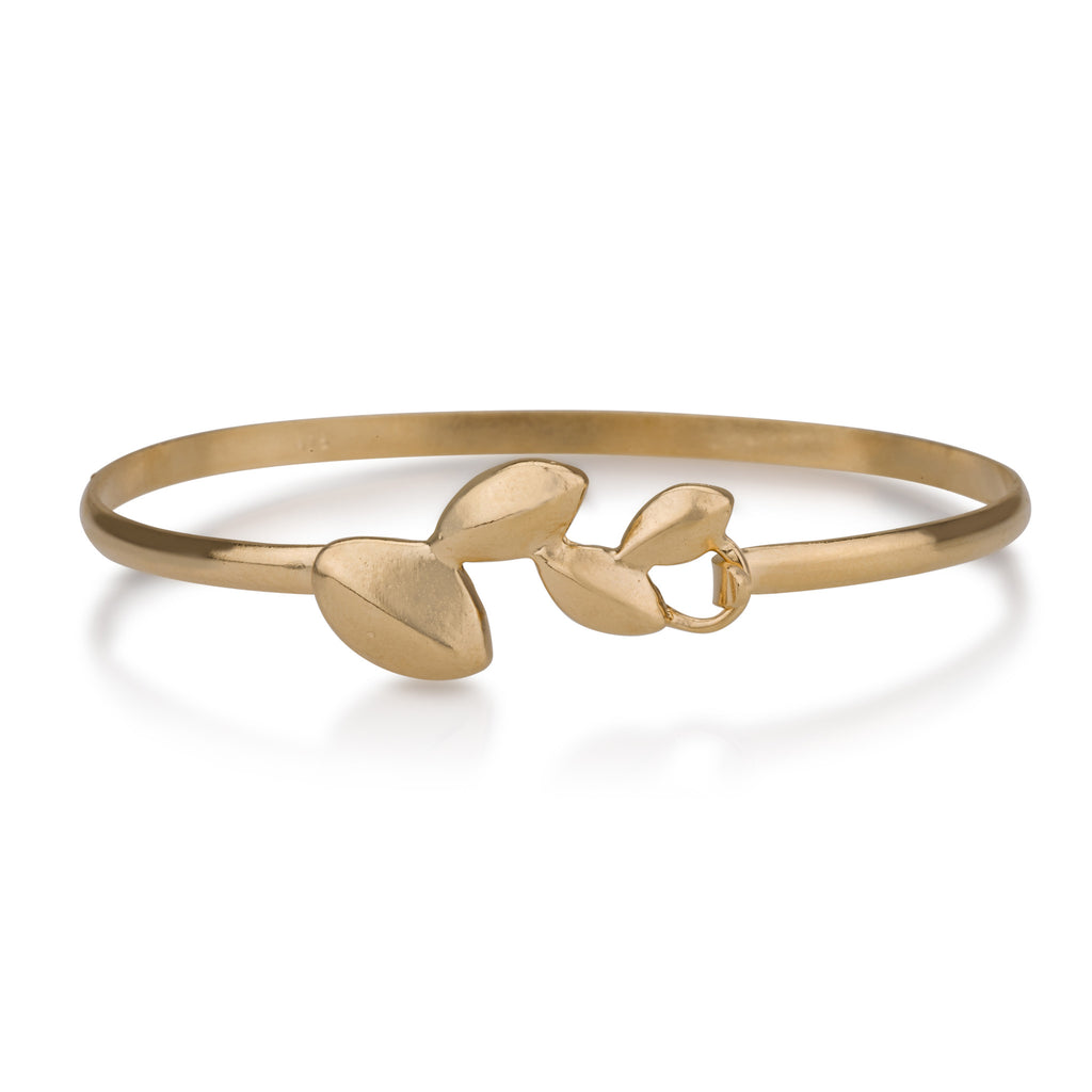 Bracelet - Leaves Cuff Bracelet