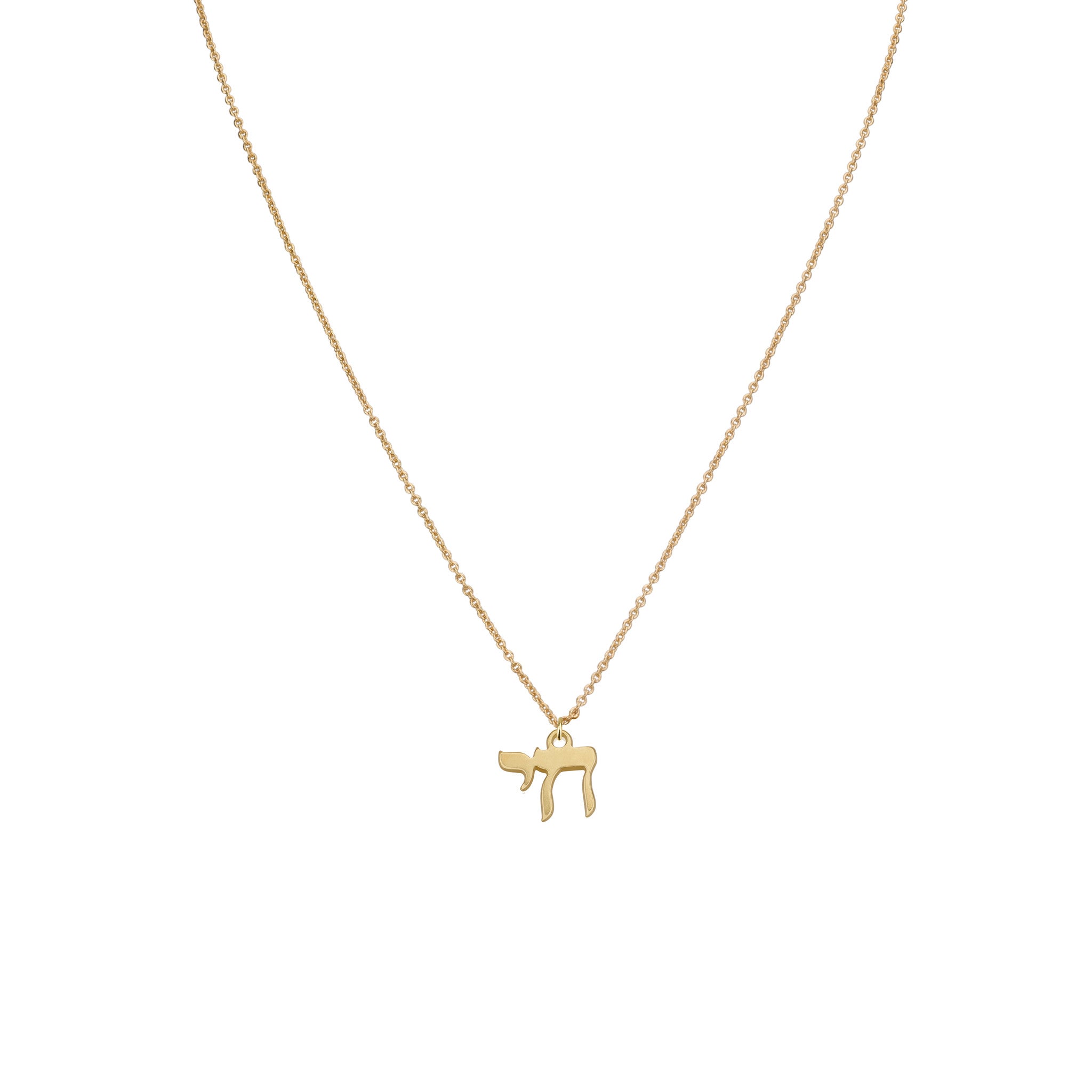 Necklaces - Big "chay" Pendant & Helen Chain Necklace