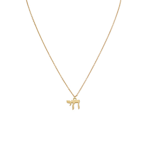 Necklaces - Big "chay" Pendant & Helen Chain Necklace