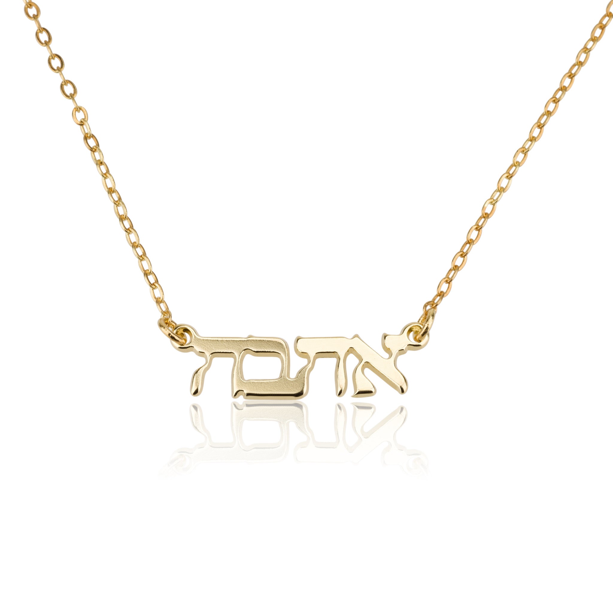 Necklaces - "Love" Pendant & Helen Chain Necklace