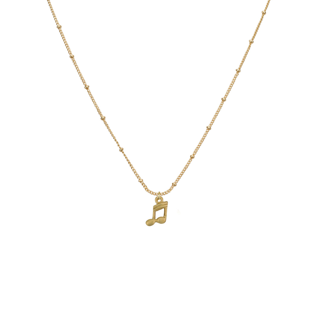 Necklaces - Music Note & Sivan Chain Necklace
