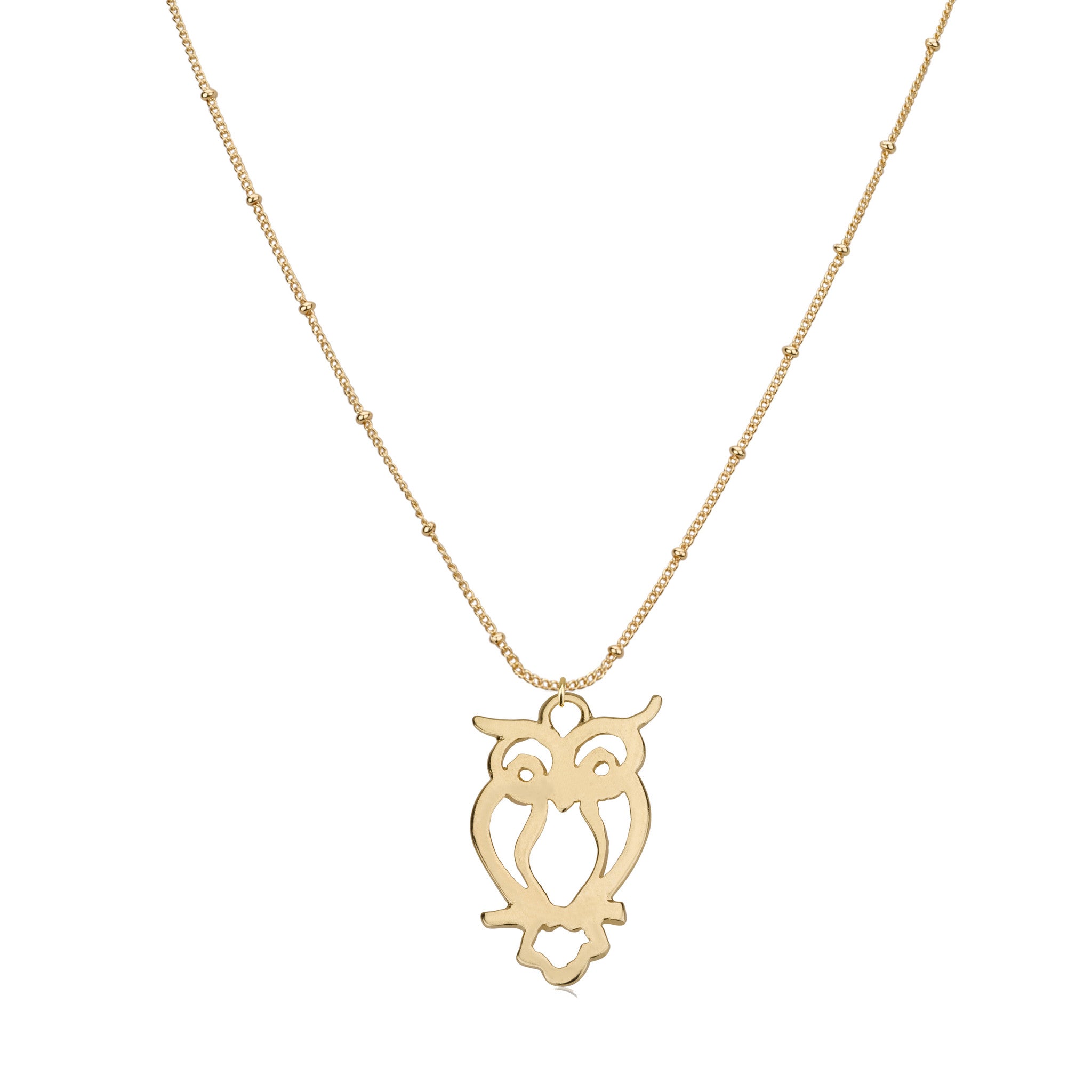 Necklaces - Mystic Owl & Sivan Chain Necklace