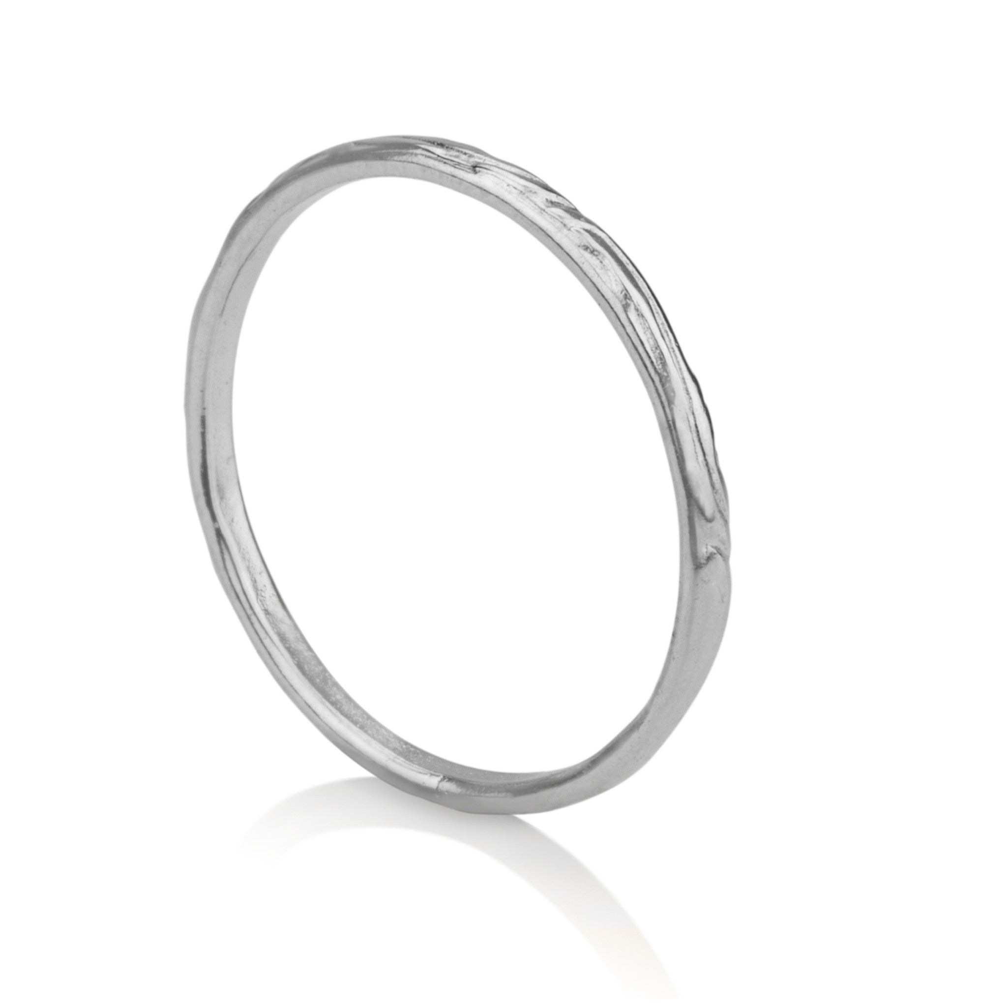 Rings - First Nuckle Maroccan Texture Ring