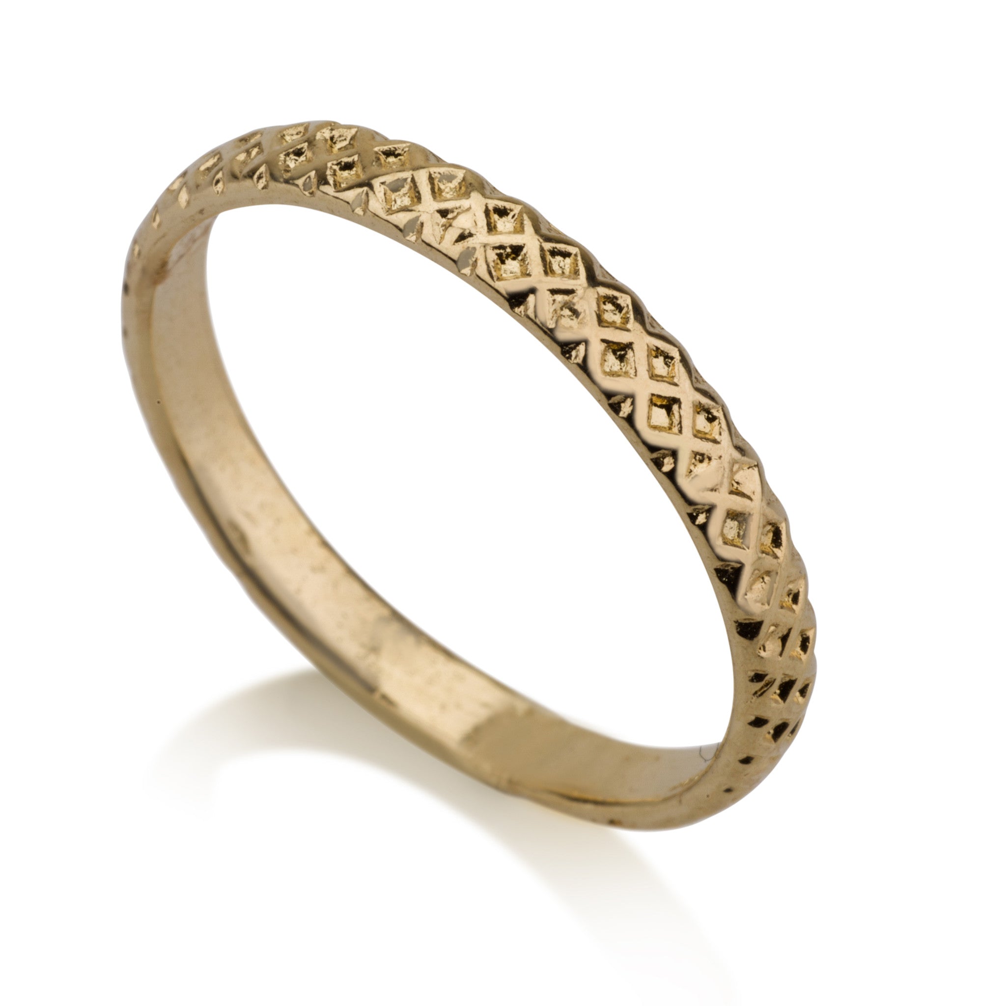 Rings - Flat Texture Ring