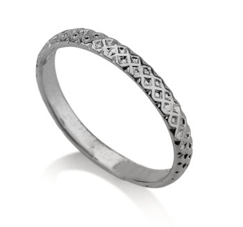Rings - Flat Texture Ring