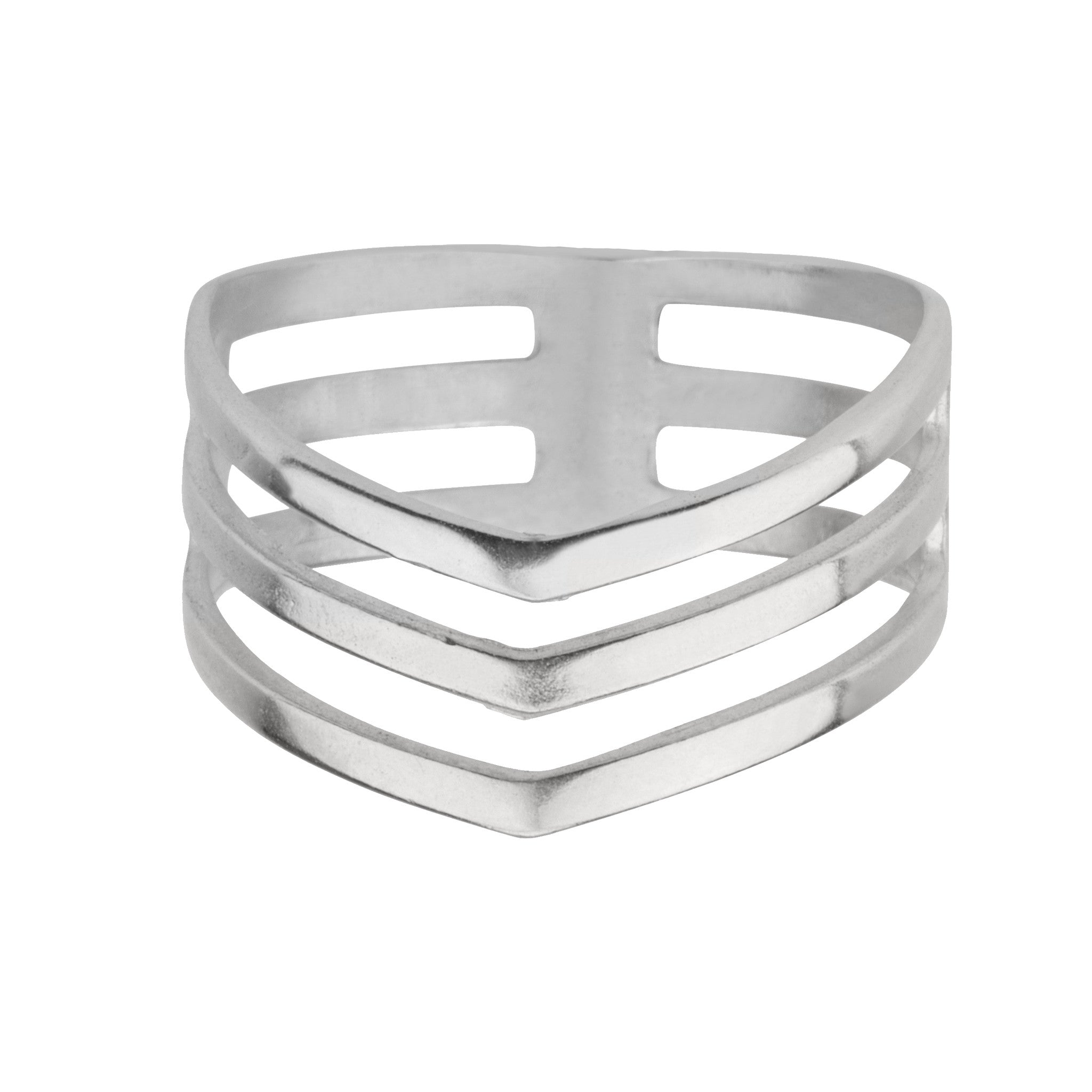 Rings - Triple " V " Ring