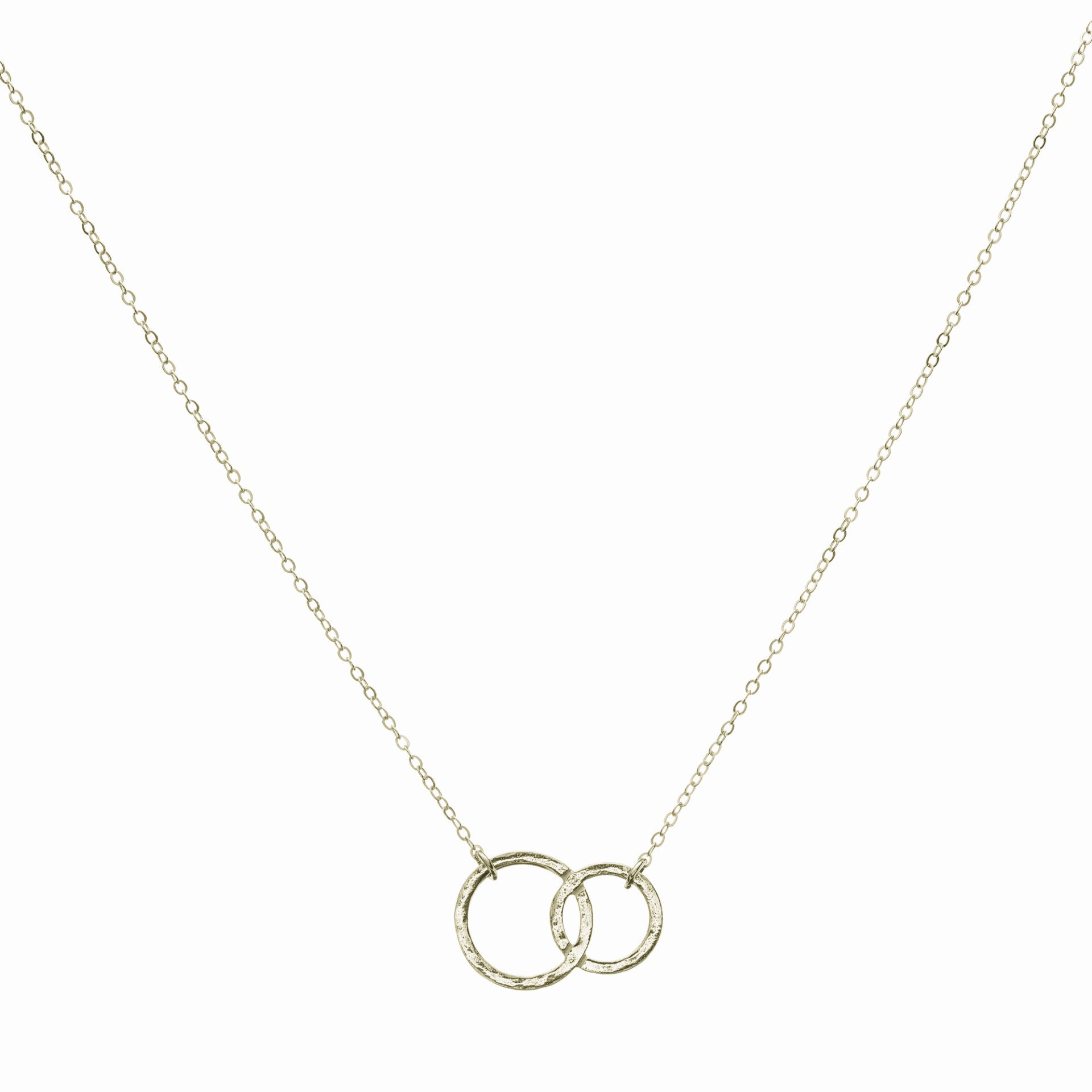 Double Karma pendant & Helen Chain Necklace