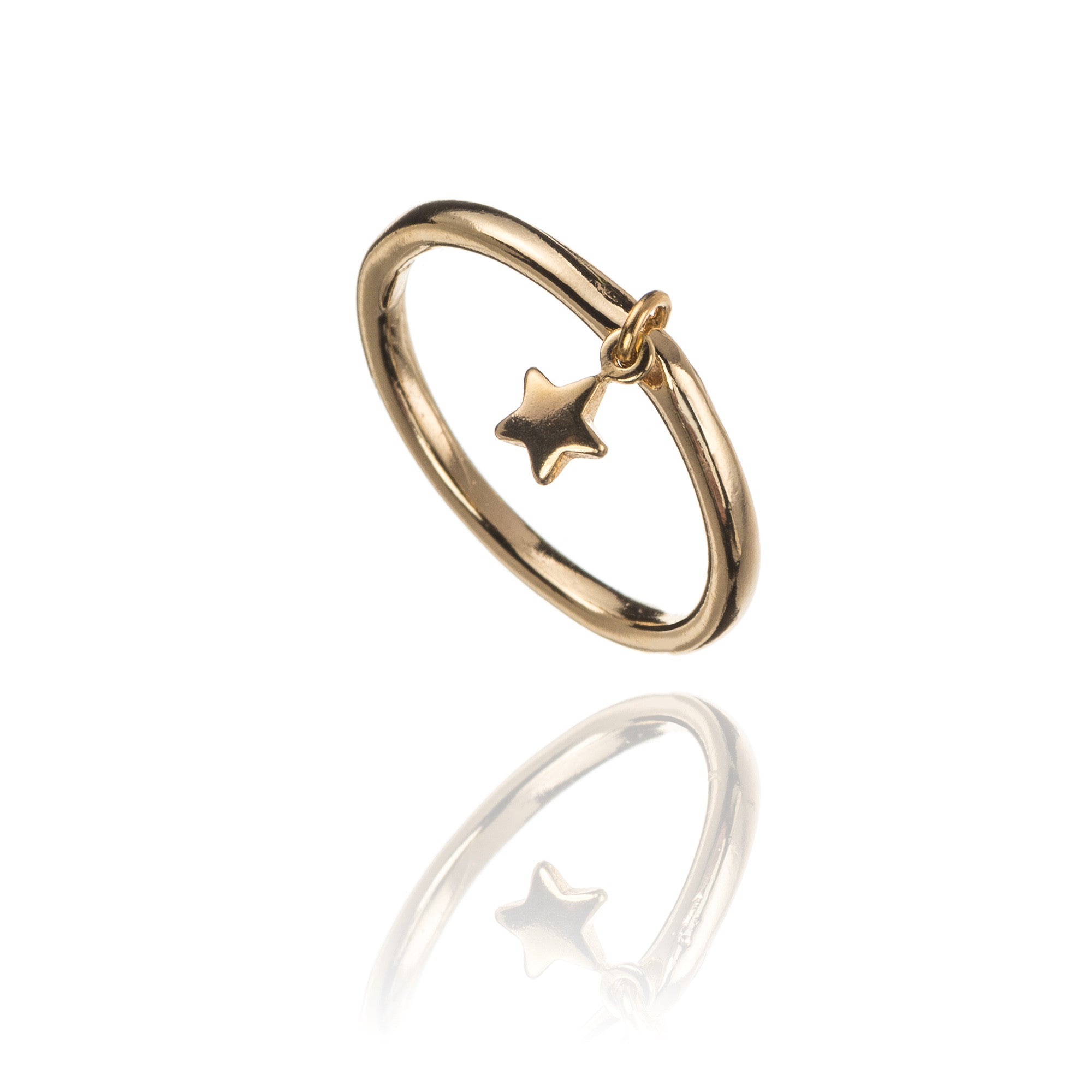 Star Charm on Ring
