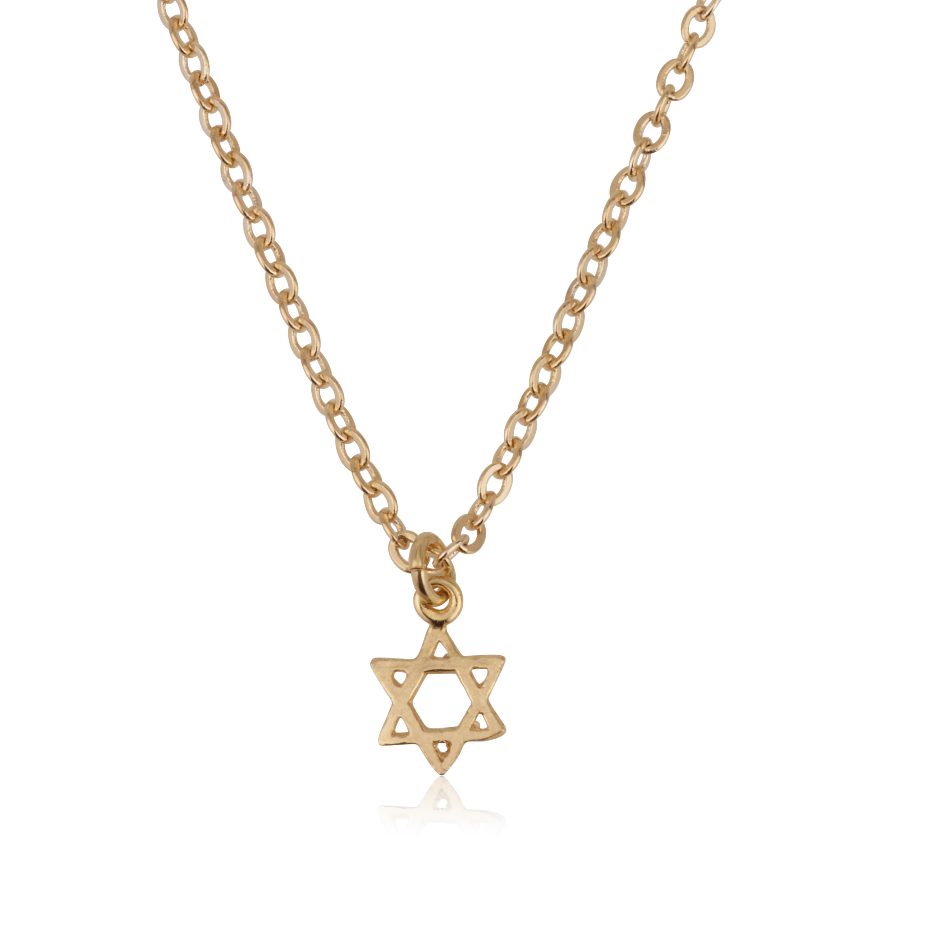 Small Star Of David Necklace