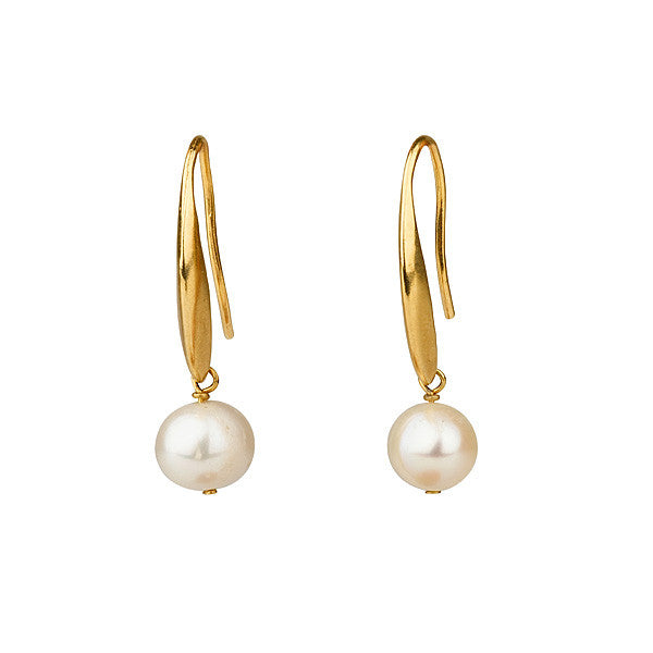 Earrings - Big Pearl Earrings