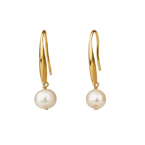 Earrings - Big Pearl Earrings