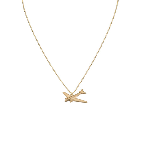 Necklaces - Big Airplane & Romi Chain Necklace