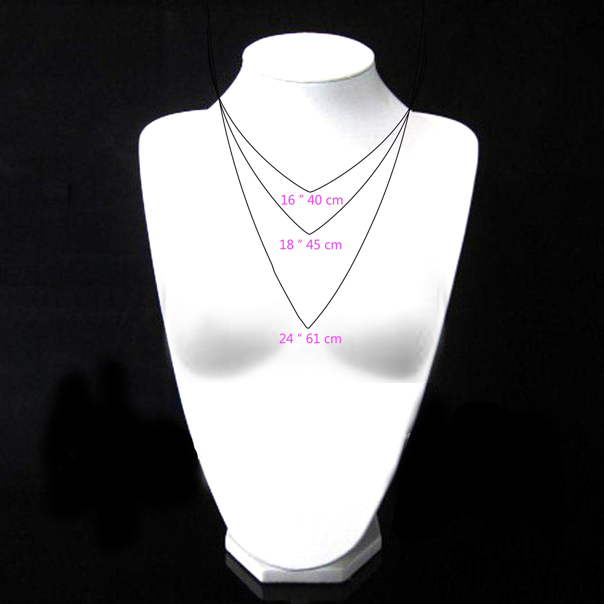 Necklaces - Big Power Triangle Pendant & Helen Chain Necklace