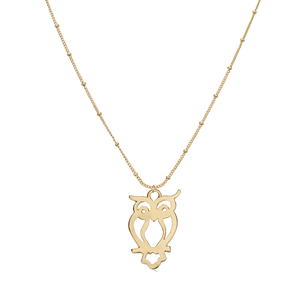 Necklaces - Mystic Owl & Sivan Chain Necklace