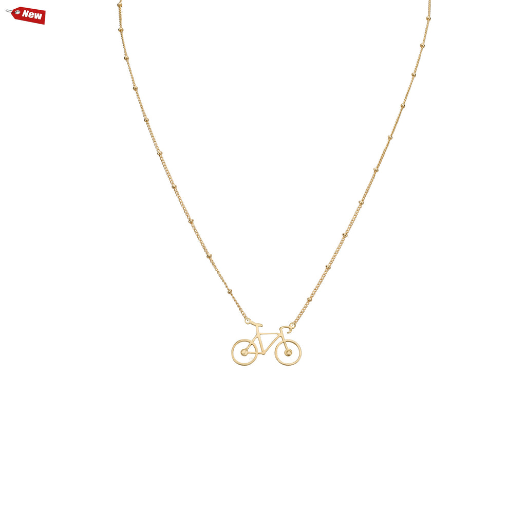 Necklaces - Romantic Bicycle & Sivan Chain Necklace