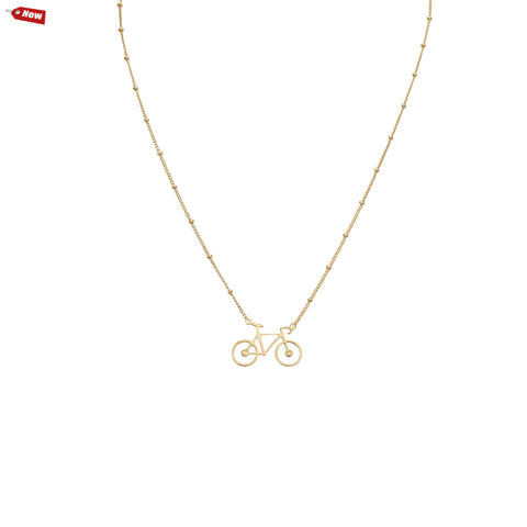 Necklaces - Romantic Bicycle & Sivan Chain Necklace